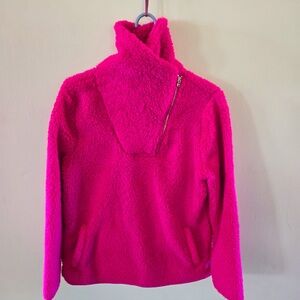 Bright Pink Fleece Jacket
